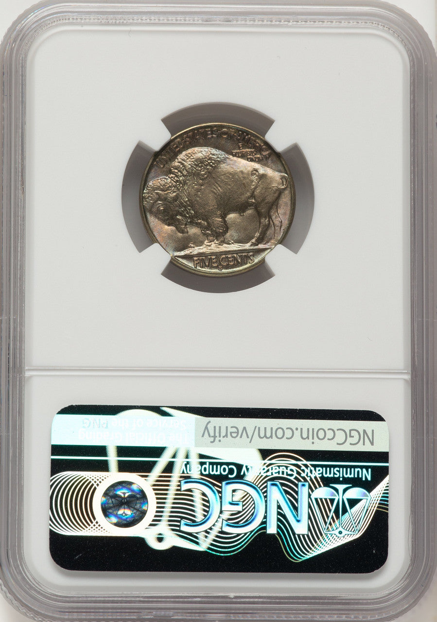 1937-S 5C Buffalo Nickel NGC MS67