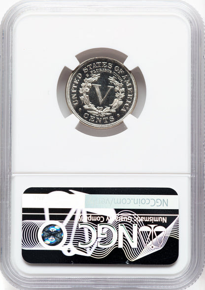 1891 5C Proof Liberty Nickel NGC PR66