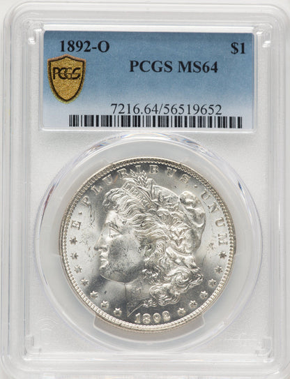1892-O Morgan Dollar PCGS MS64