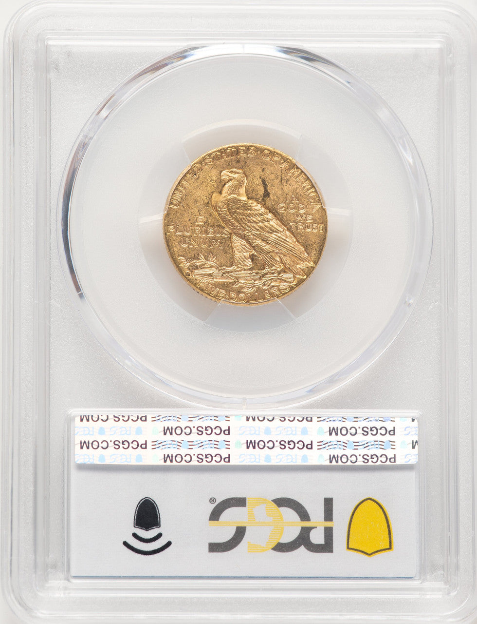 1916-S $5 Indian Half Eagle PCGS MS62