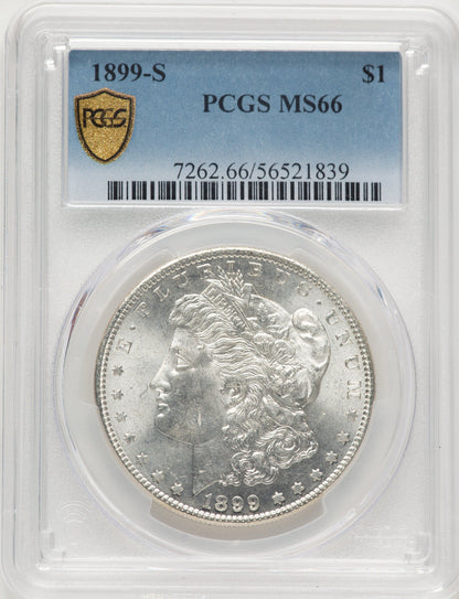 1899-S Morgan Dollar PCGS MS66