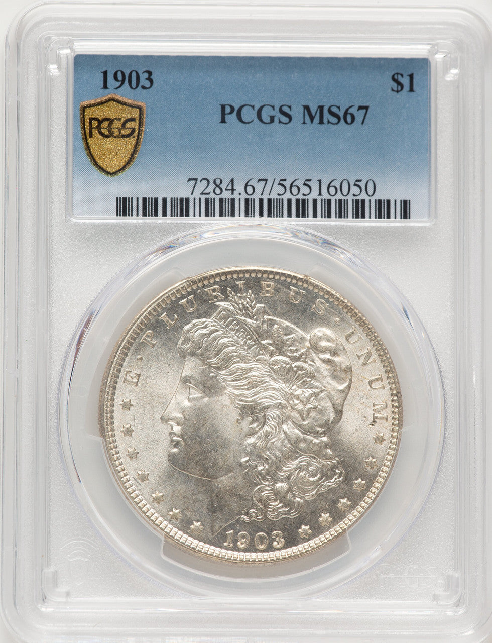 1903 Morgan Dollar PCGS MS67