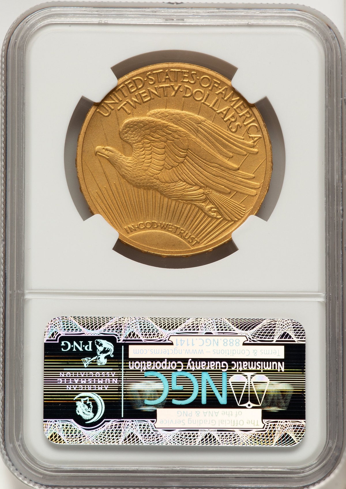 1913 $20 Proof Saint-Gaudens Double Eagle NGC PR67