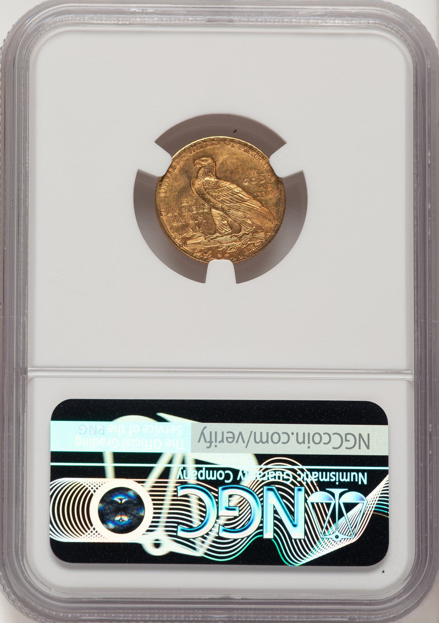 1914-D $2.50 Indian Quarter Eagle NGC MS61 (523003009)