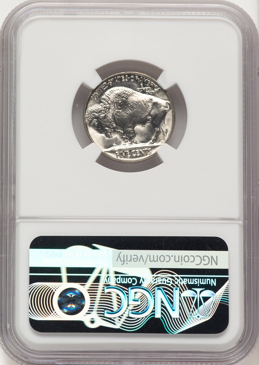 1935 5C Buffalo Nickel NGC MS68