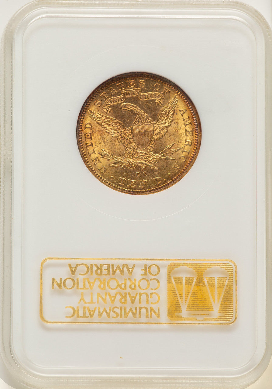 1891-CC $10 Liberty Eagle NGC MS60