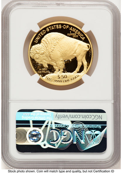 2009-W Proof Gold Buffalo 1 oz Brown Label NGC PF70