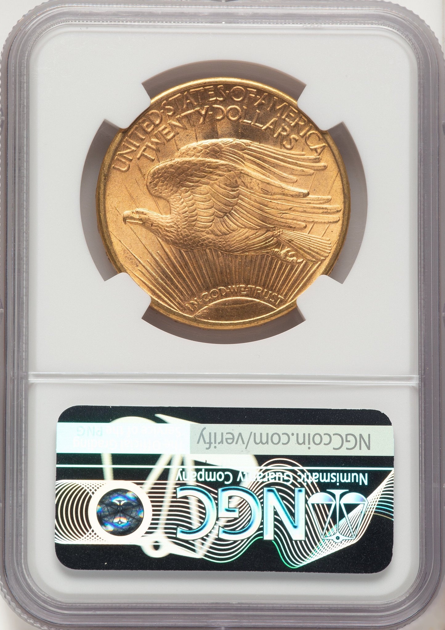 1923-D $20 Saint-Gaudens Double Eagle NGC MS64+