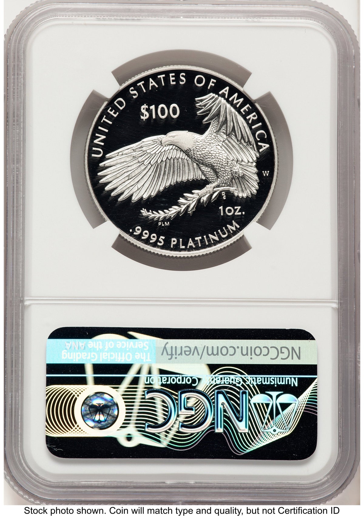 2023-W Proof Platinum Eagle 1 oz FDI Donna Weaver NGC PF70