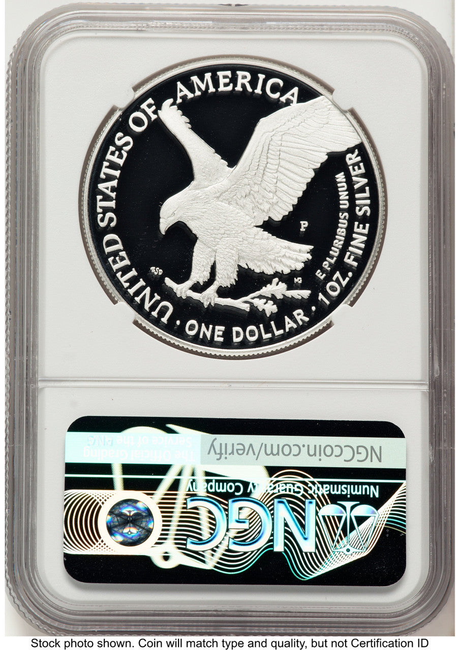 2026-P Proof Silver Eagle Congratulations Set 1 oz FDI America 250 Congress Building Label NGC PF70