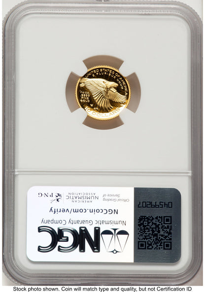 2018-W G$10 American Liberty High Relief 2024 US Mint Auction Red Book NGC PF70