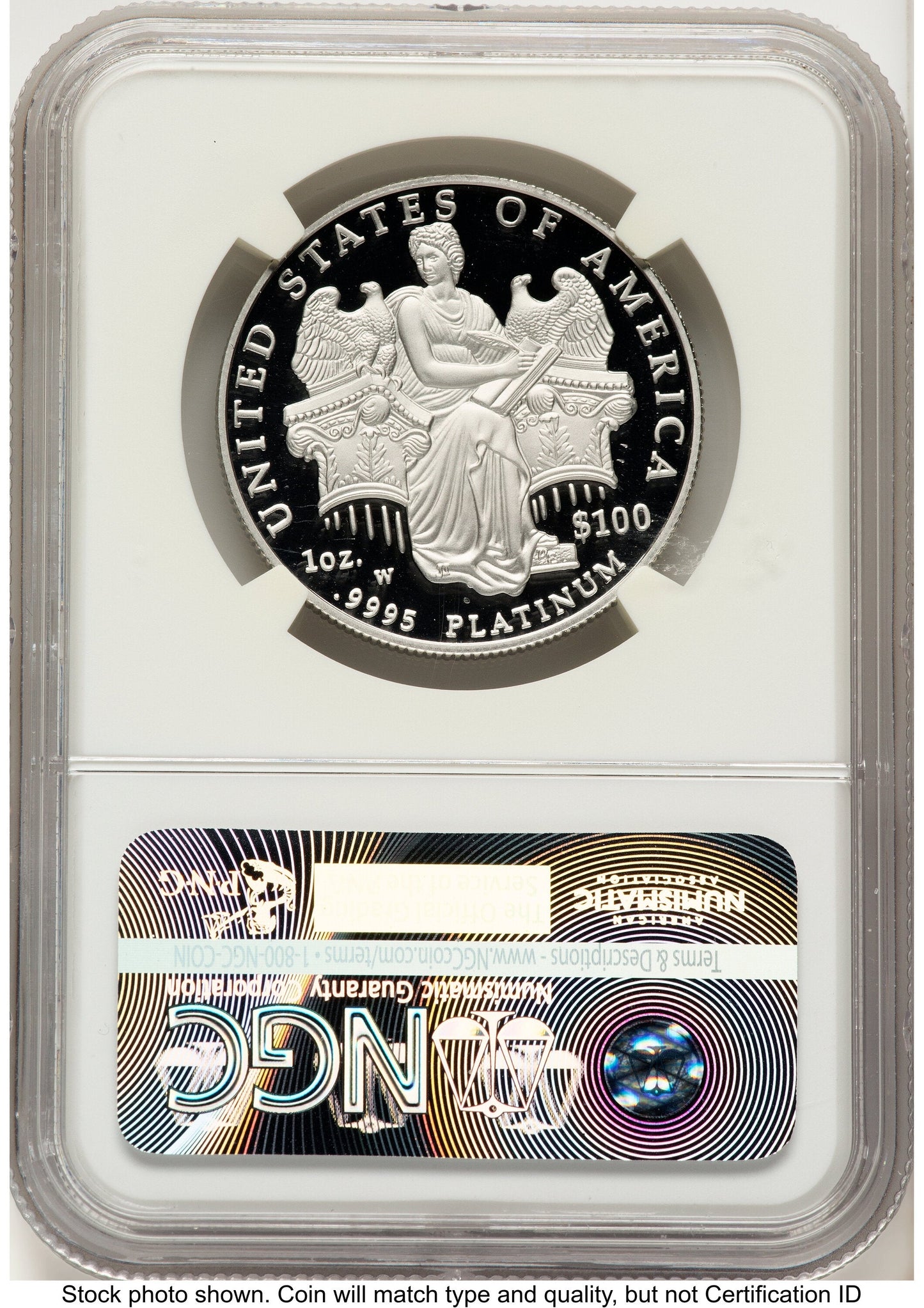 2006-W Proof Platinum Eagle 1 oz Mike Castle NGC PF70