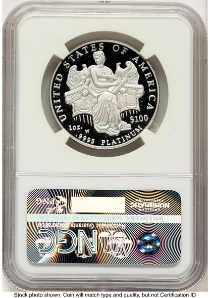 2006-W Proof Platinum Eagle 1 oz Mike Castle NGC PF70