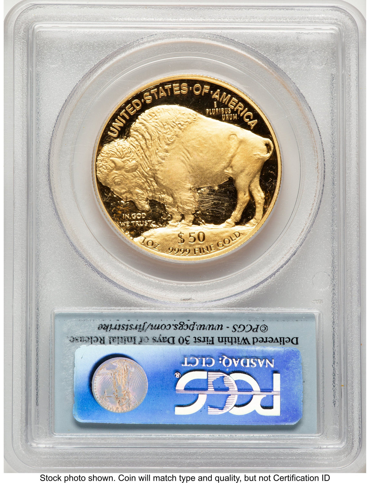 2007-W Proof Gold Buffalo 1 oz FS Flag PCGS PR70