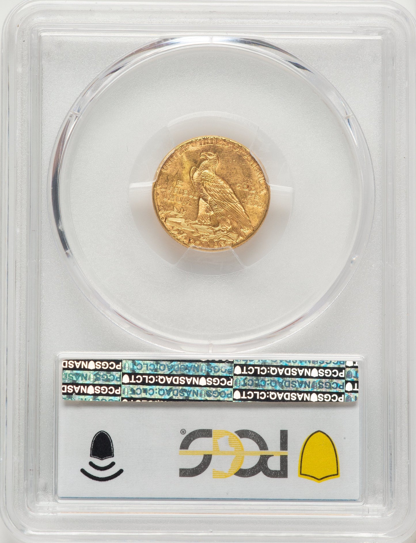 1925-D $2.50 Blue Gradient Indian Quarter Eagle PCGS MS63+