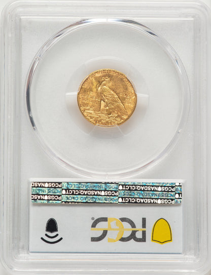 1925-D $2.50 Blue Gradient Indian Quarter Eagle PCGS MS63+