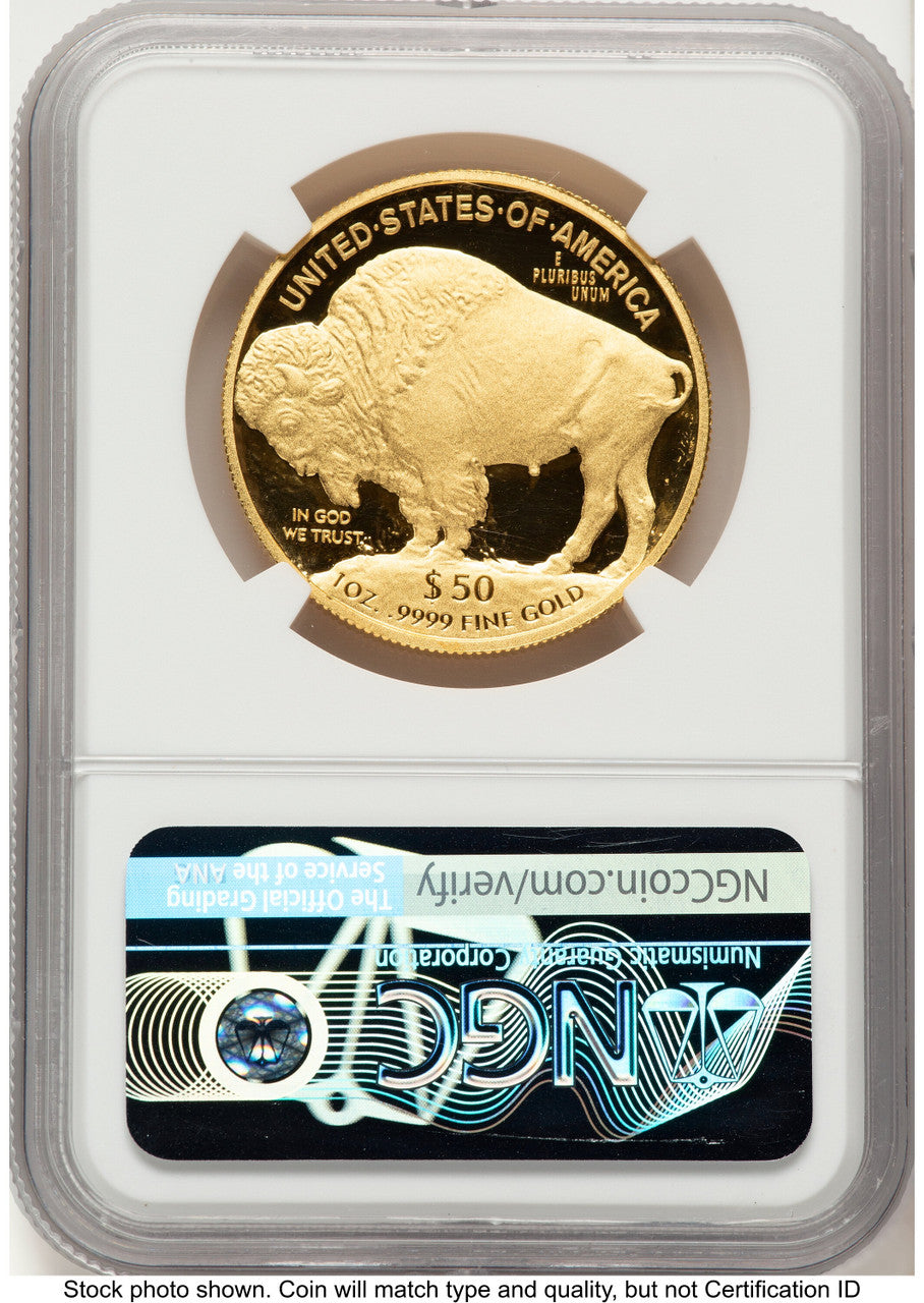 2010-W Proof Gold Buffalo 1 oz NGC PF70 Ed Moy