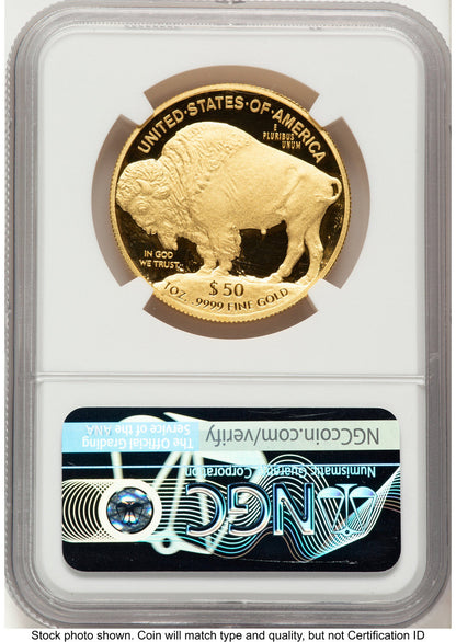 2010-W Proof Gold Buffalo 1 oz NGC PF70 Ed Moy