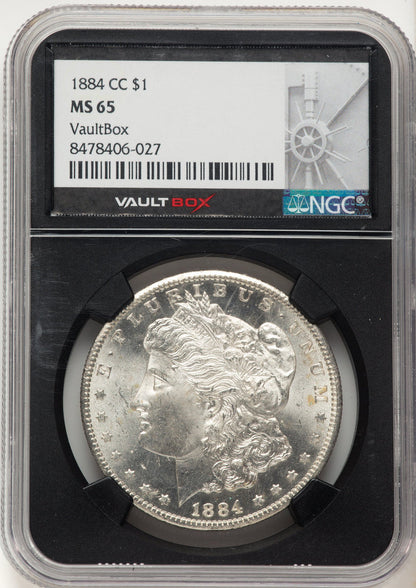 1884-CC Morgan Dollar NGC MS65