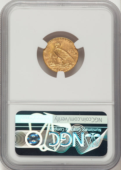 1929 $2.50 Indian Quarter Eagle NGC MS65