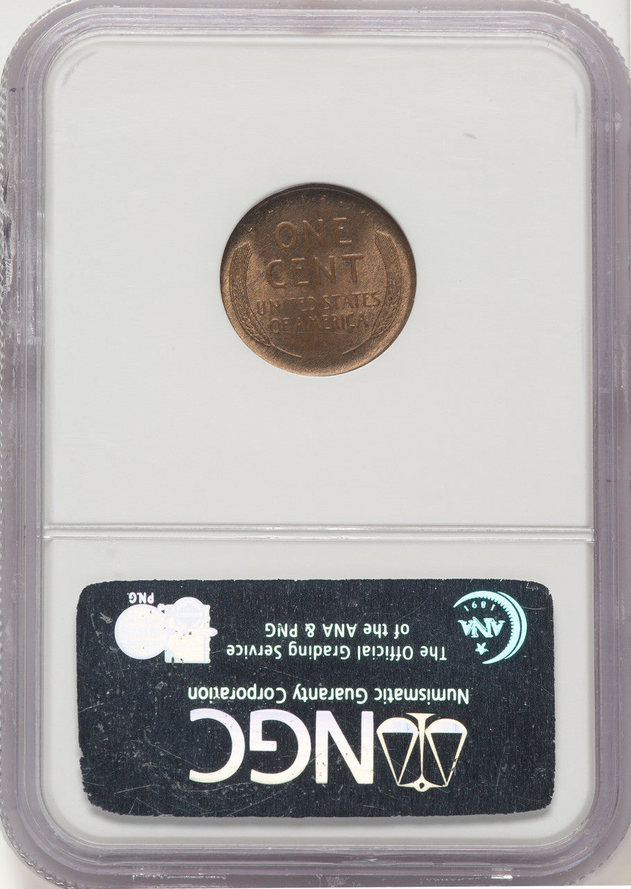 1909-S 1C Lincoln BN Lincoln Cent NGC MS65