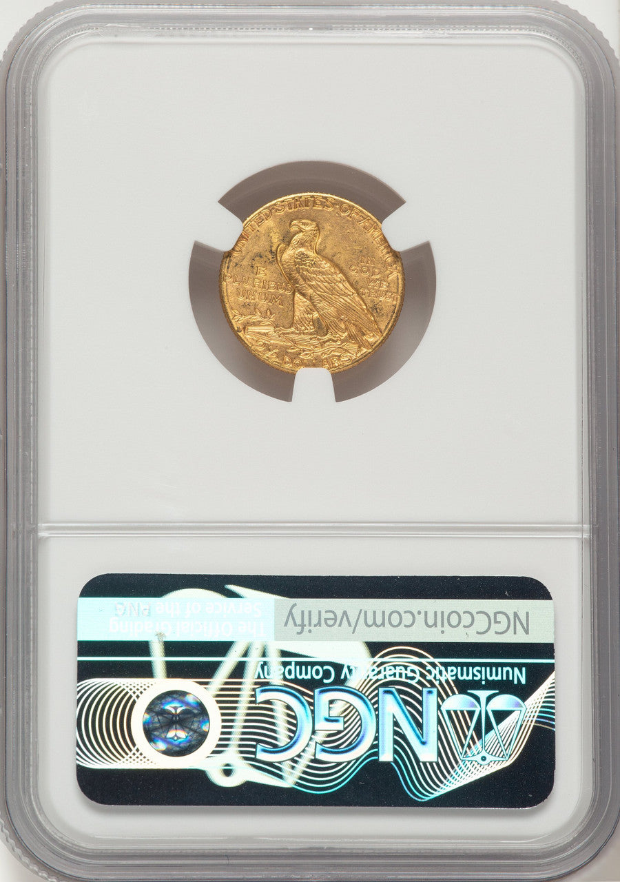 1914-D $2.50 Indian Quarter Eagle NGC MS64