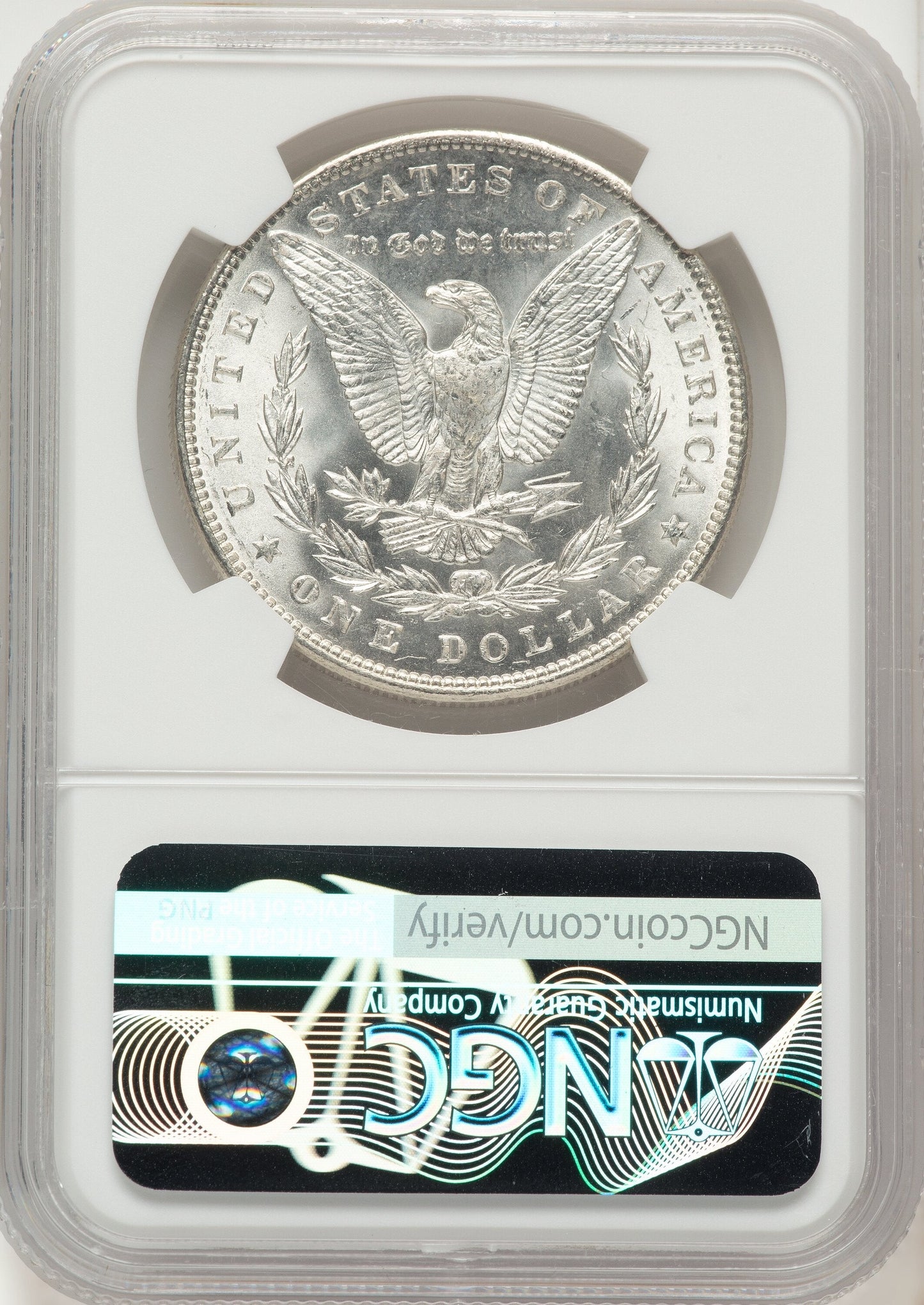 1887/6 $1 VAM-2 Morgan Dollar NGC MS65+