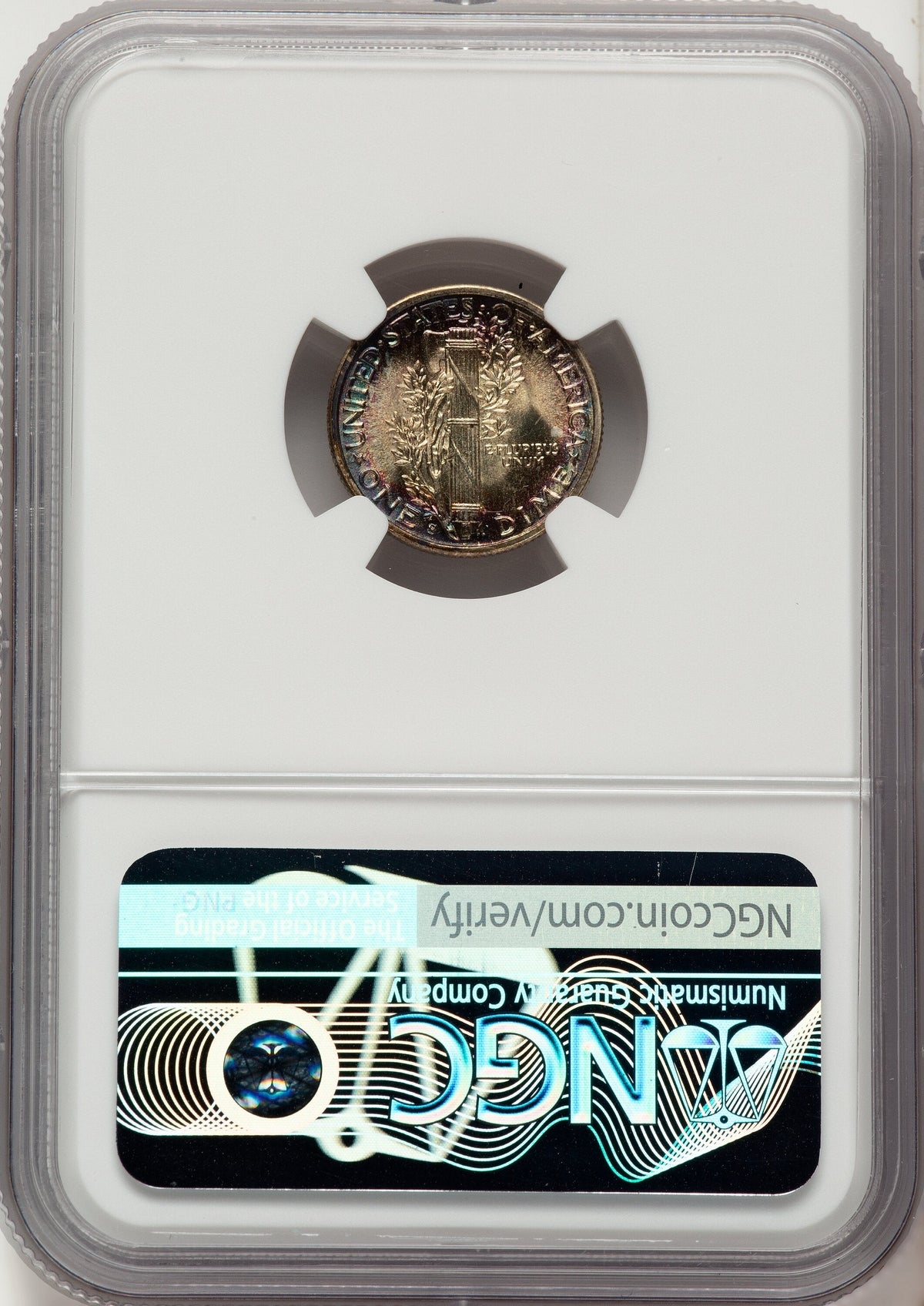 1942-S 10C FB Mercury Dime NGC MS68