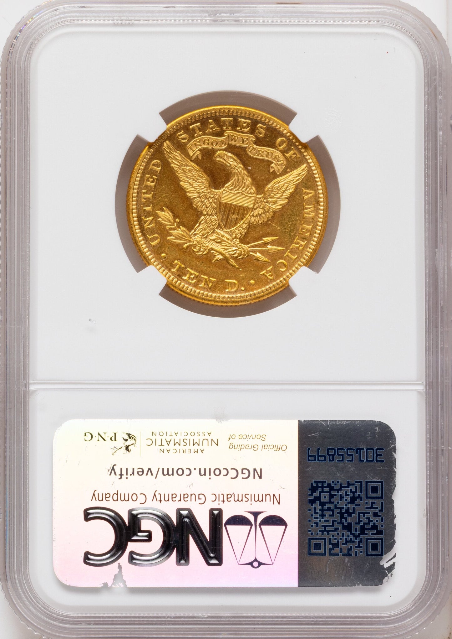 1899 $10 Proof Liberty Eagle NGC PR65