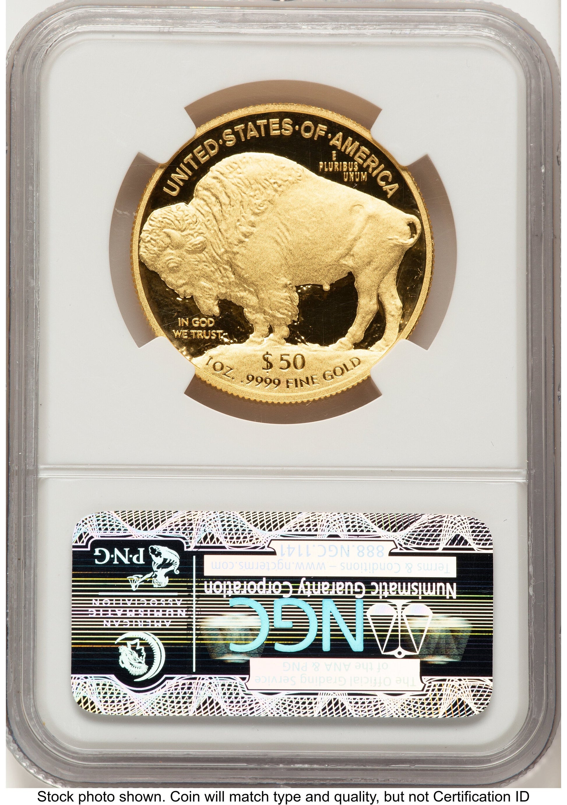 2011-W Proof Gold Buffalo 1 oz Brown Label NGC PF70