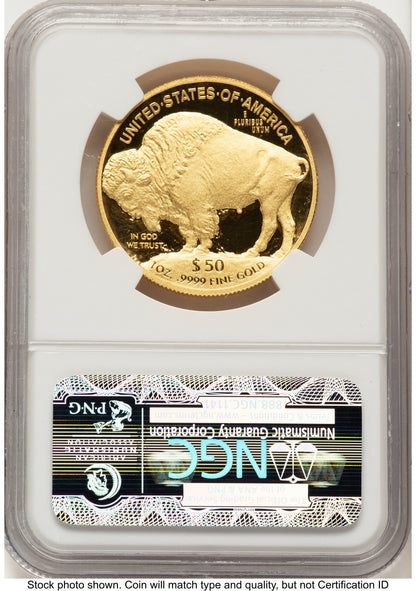 2011-W Proof Gold Buffalo 1 oz Brown Label NGC PF70