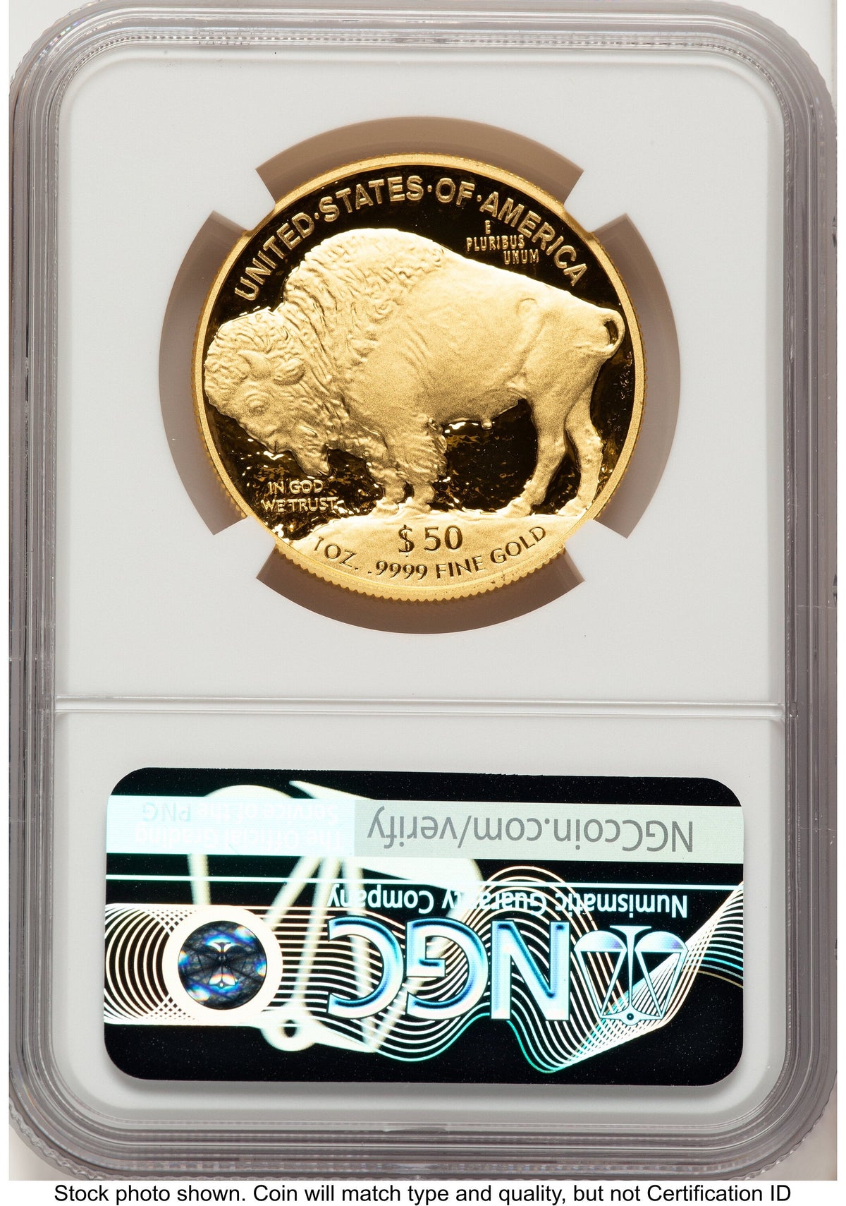 2018-W Proof Gold Buffalo 1 oz Brown Label NGC PF70