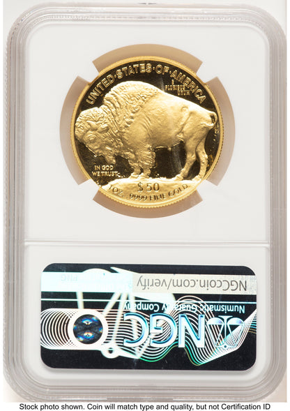 2023-W Proof Gold Buffalo 1 oz Brown Label NGC PF70