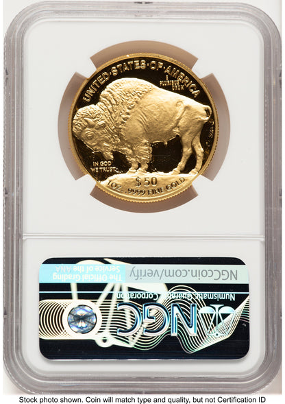 2024-W Proof Gold Buffalo 1 oz Brown Label NGC PF70