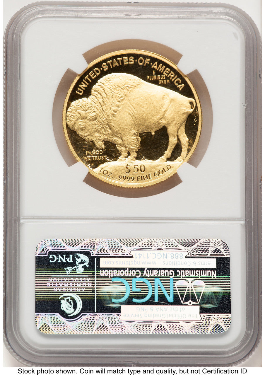2013-W 1 oz Proof Gold Buffalo Early Releases NGC PF70 Bison Label
