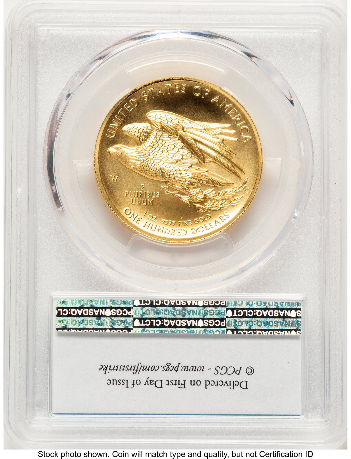 2015-W G$100 American Liberty High Relief FDI Blue Gradient West Point Strike PCGS MS70