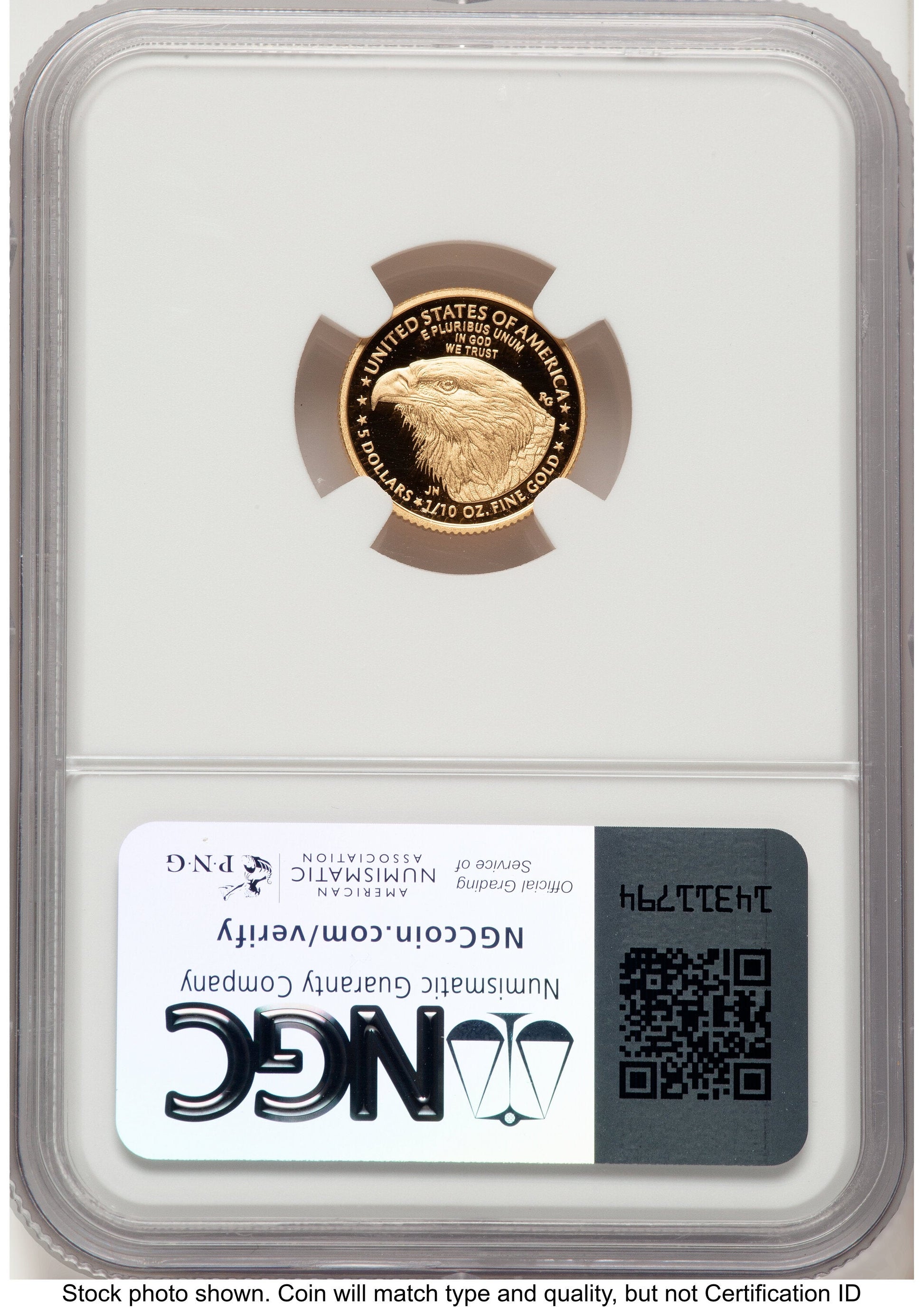 2024-W Proof Gold Eagle 1/10 oz NGC PF70 Ed Moy