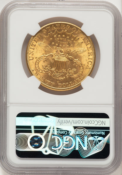 1906-S $20 Liberty Double Eagle NGC MS62