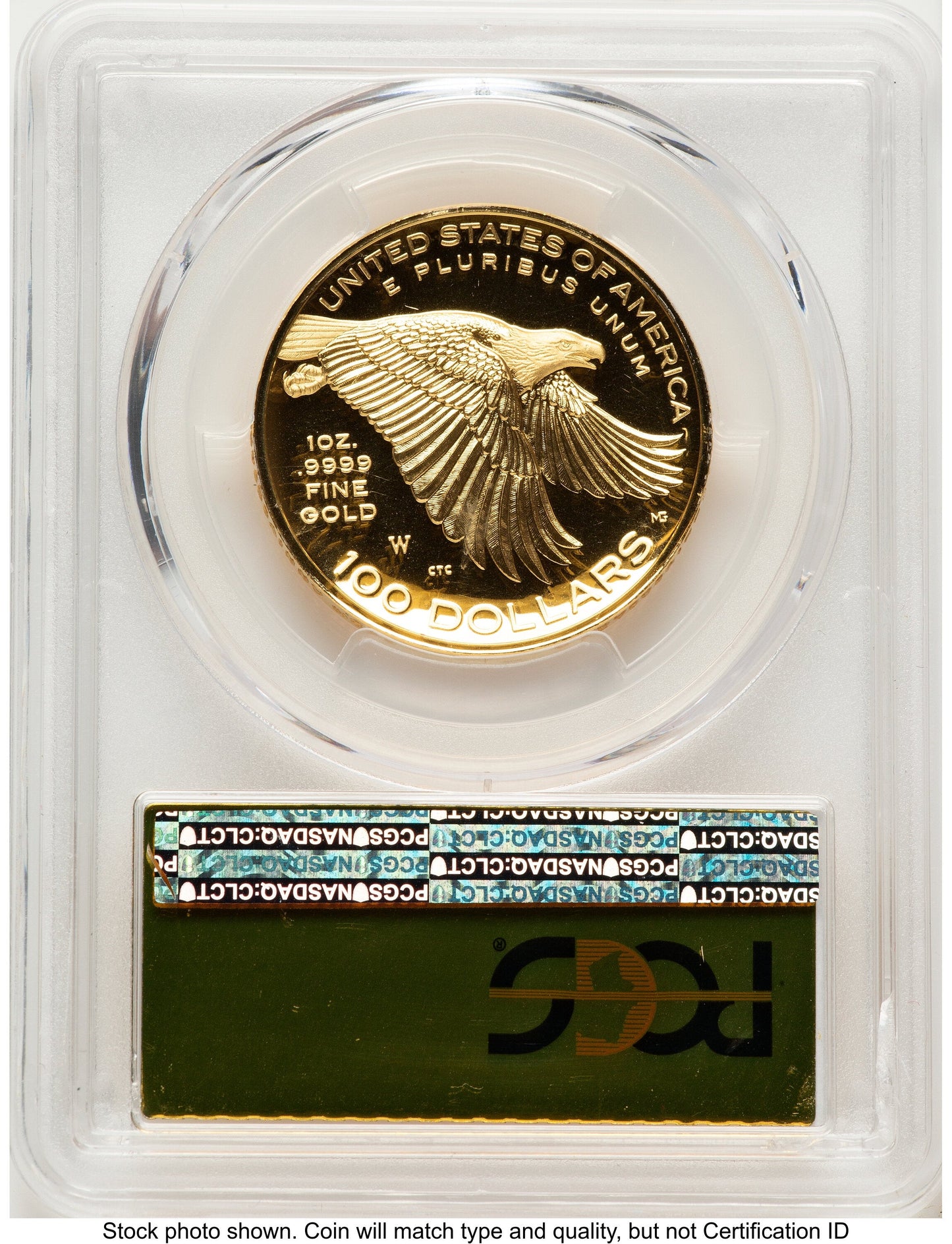 2017-W G$100 American Liberty High Relief FS Gold Foil PCGS PR70