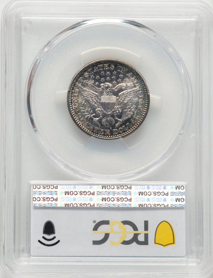 1909-S 25C Barber Quarter PCGS MS67