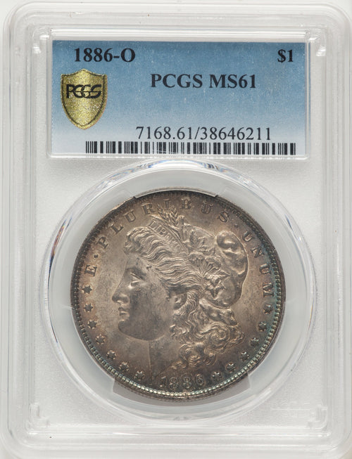 1886-O Morgan Dollar PCGS MS61