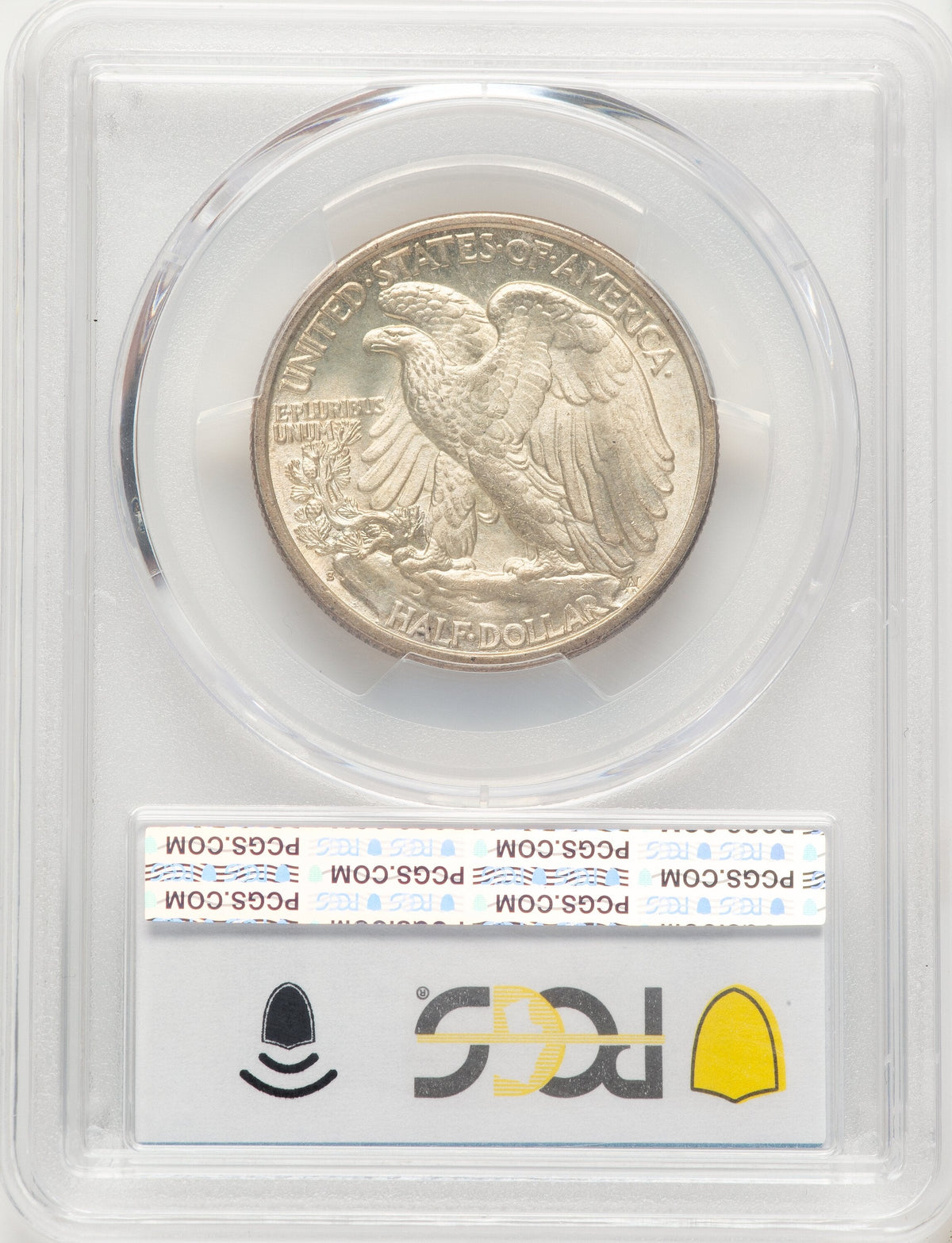 1917-S 50C REVERSE Walking Liberty Half Dollar PCGS MS65