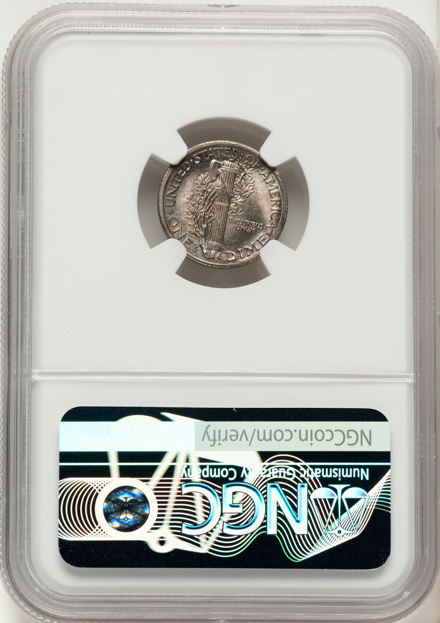 1924-D 10C FB Mercury Dime NGC MS67