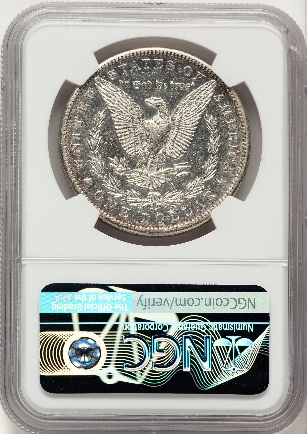 1889-CC Morgan Dollar NGC AU50