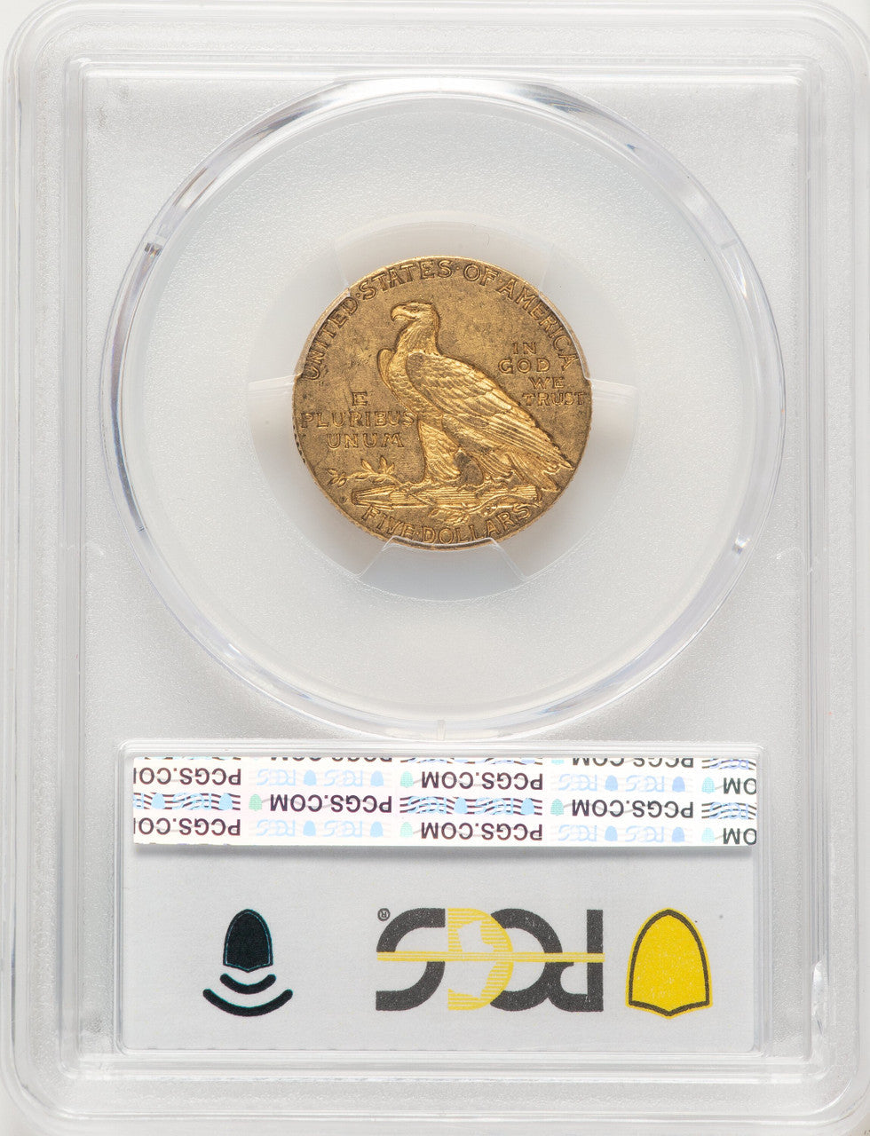 1909-O $5 Indian Half Eagle PCGS AU53