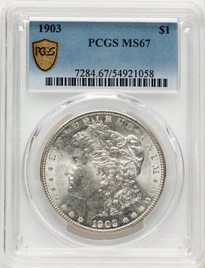 1903 Morgan Dollar PCGS MS67