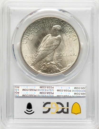 1935 Peace Dollar PCGS MS65
