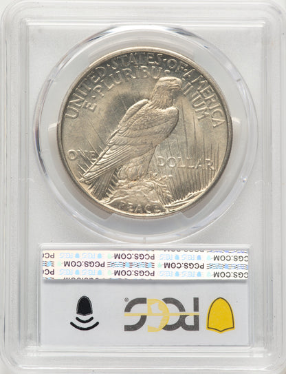 1921 Peace Peace Dollar PCGS MS62