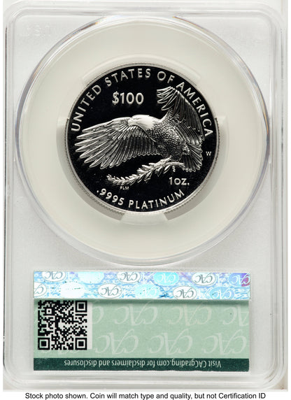2019-W Proof Platinum Eagle 1 oz Non Designation CACG PR70