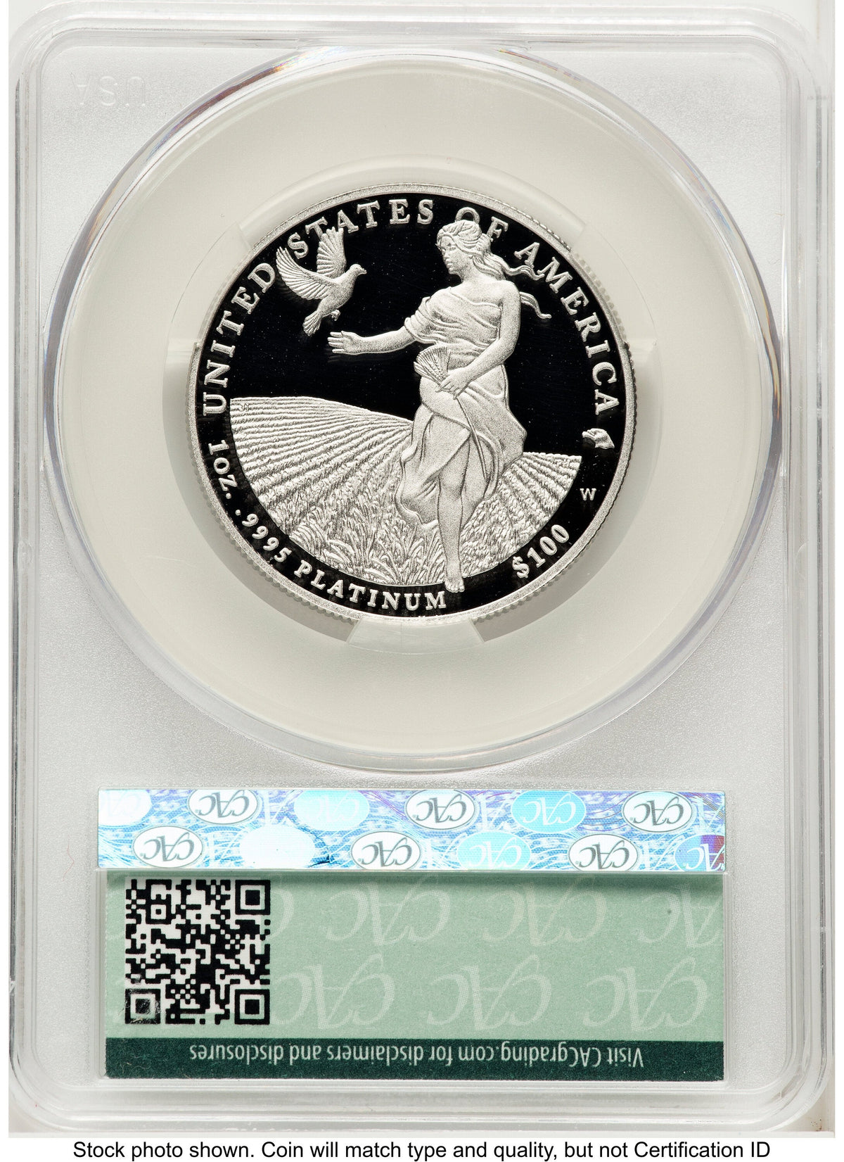2011-W Proof Platinum Eagle 1 oz Non Designation CACG PR70
